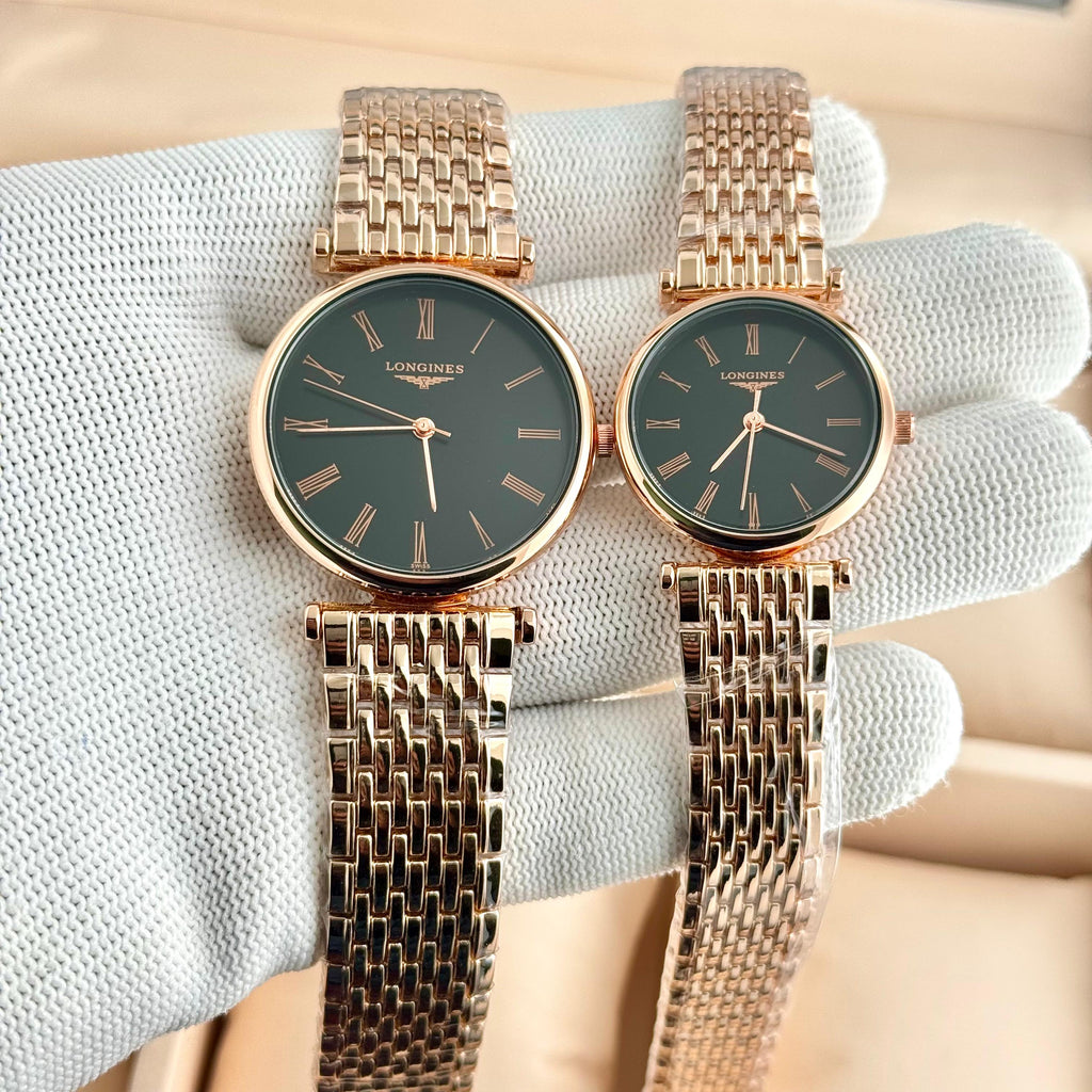 Longines Roman Dial Couple Watch