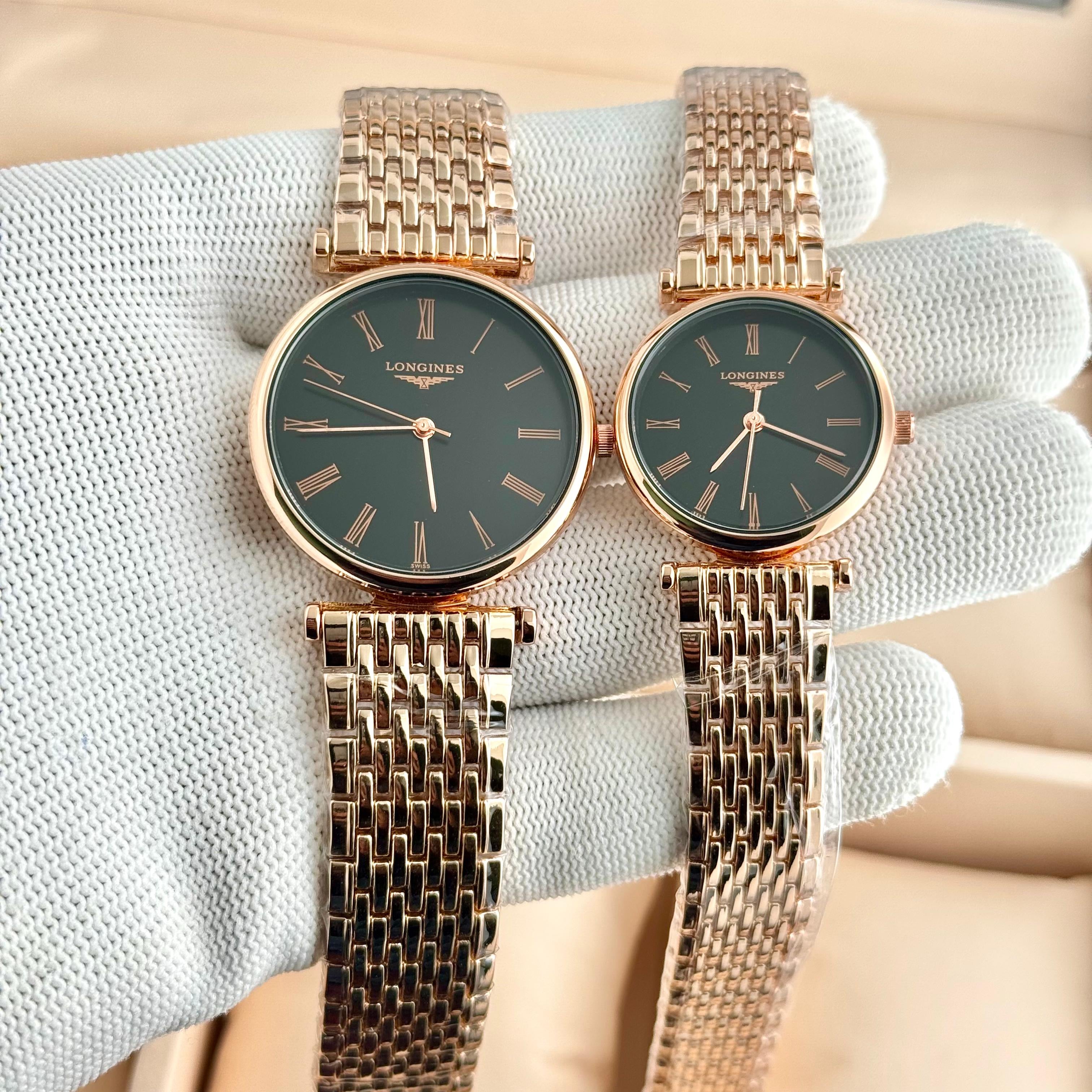 Longines Roman Dial Couple Watch