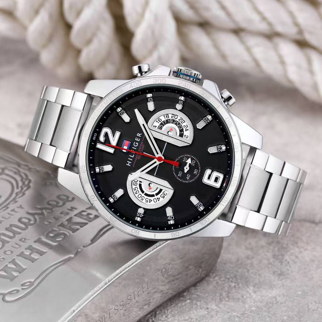 Tommy Hilfiger Tradition Sliver Black PVD Series