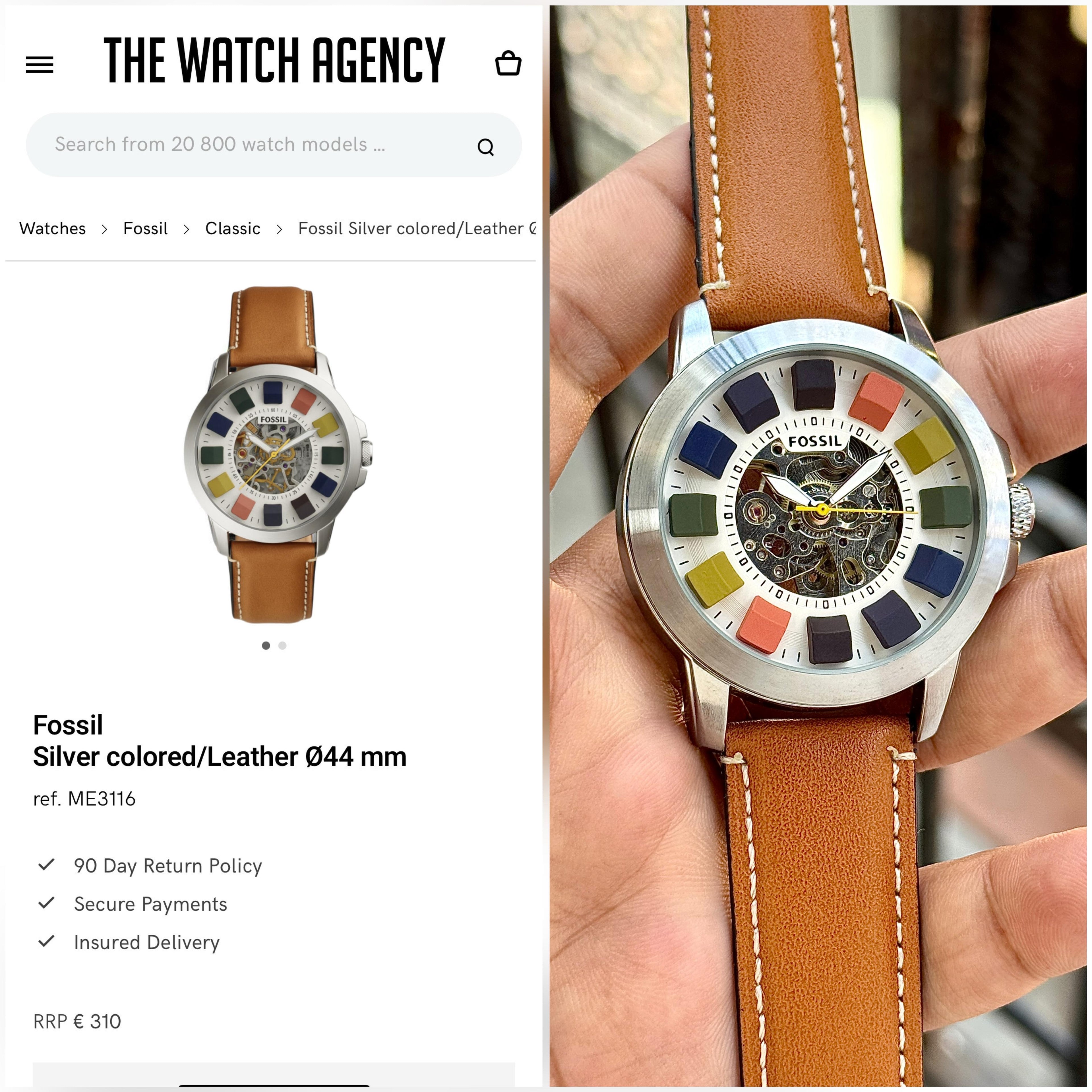 Fossil Grant Automatic