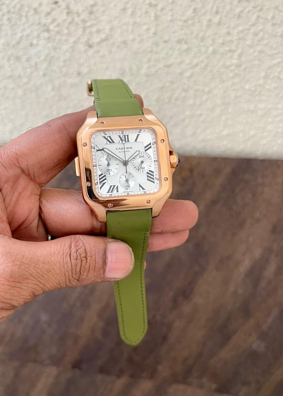 Cartier Santos Chronograph