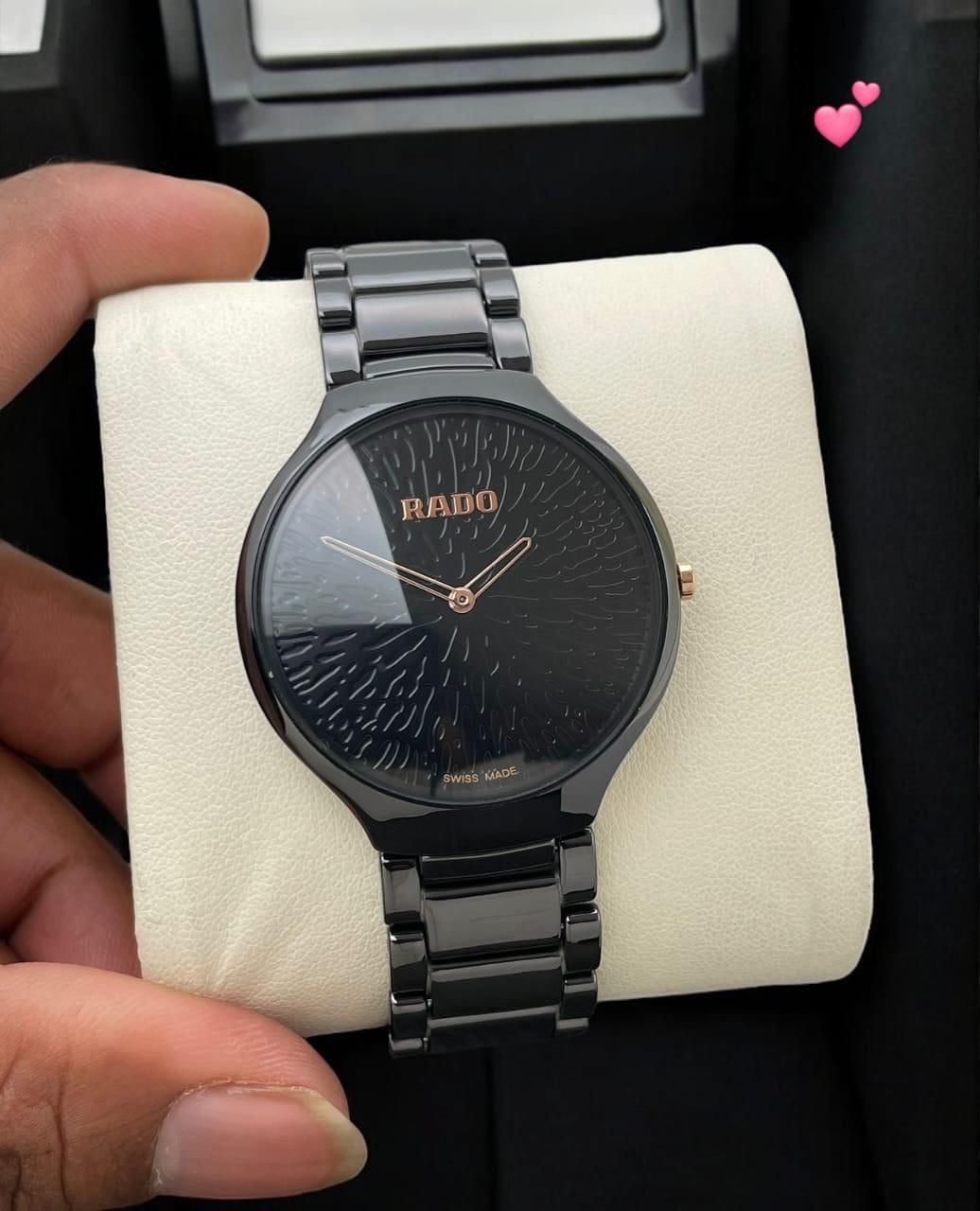 Rado true Round thinline Ceramic