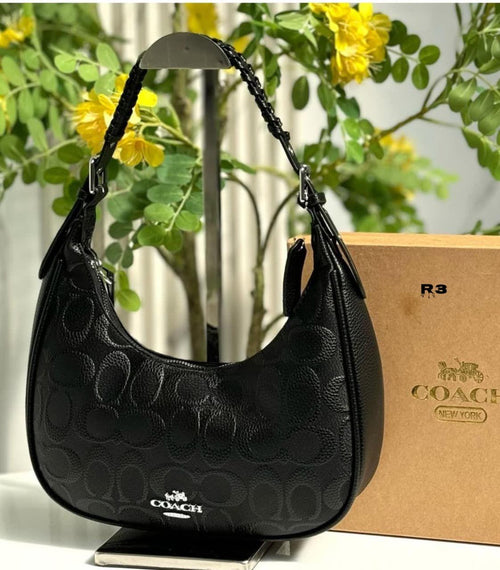 Coach Emboss Hobo Mini Crossbody Bag