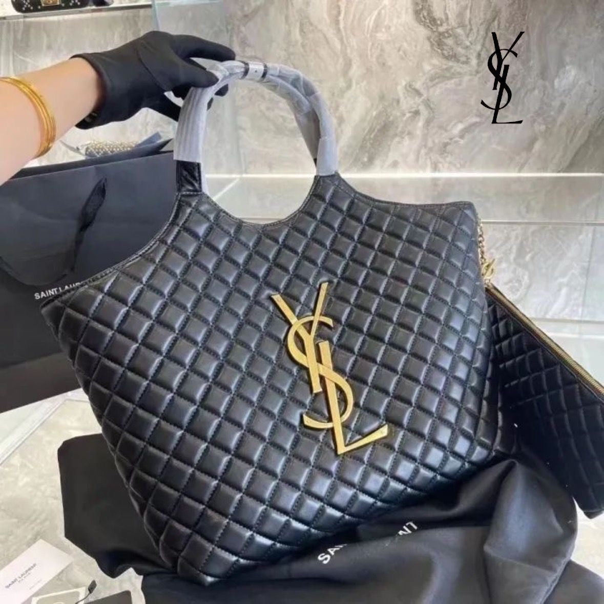 Ysl Icare Maxi Bag