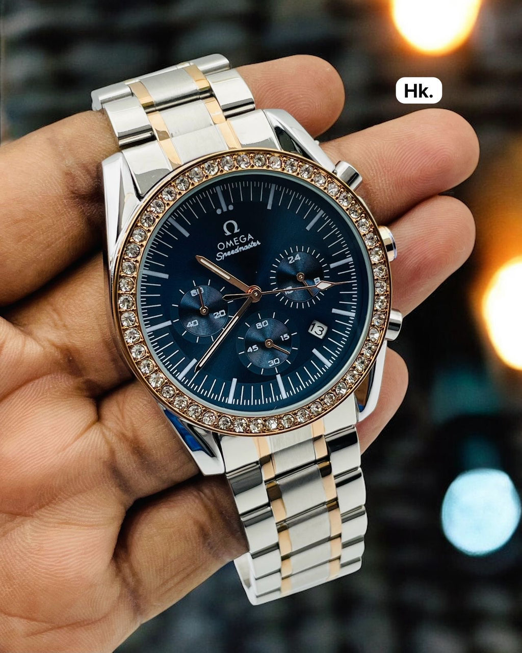 Omega Diamond Bezel