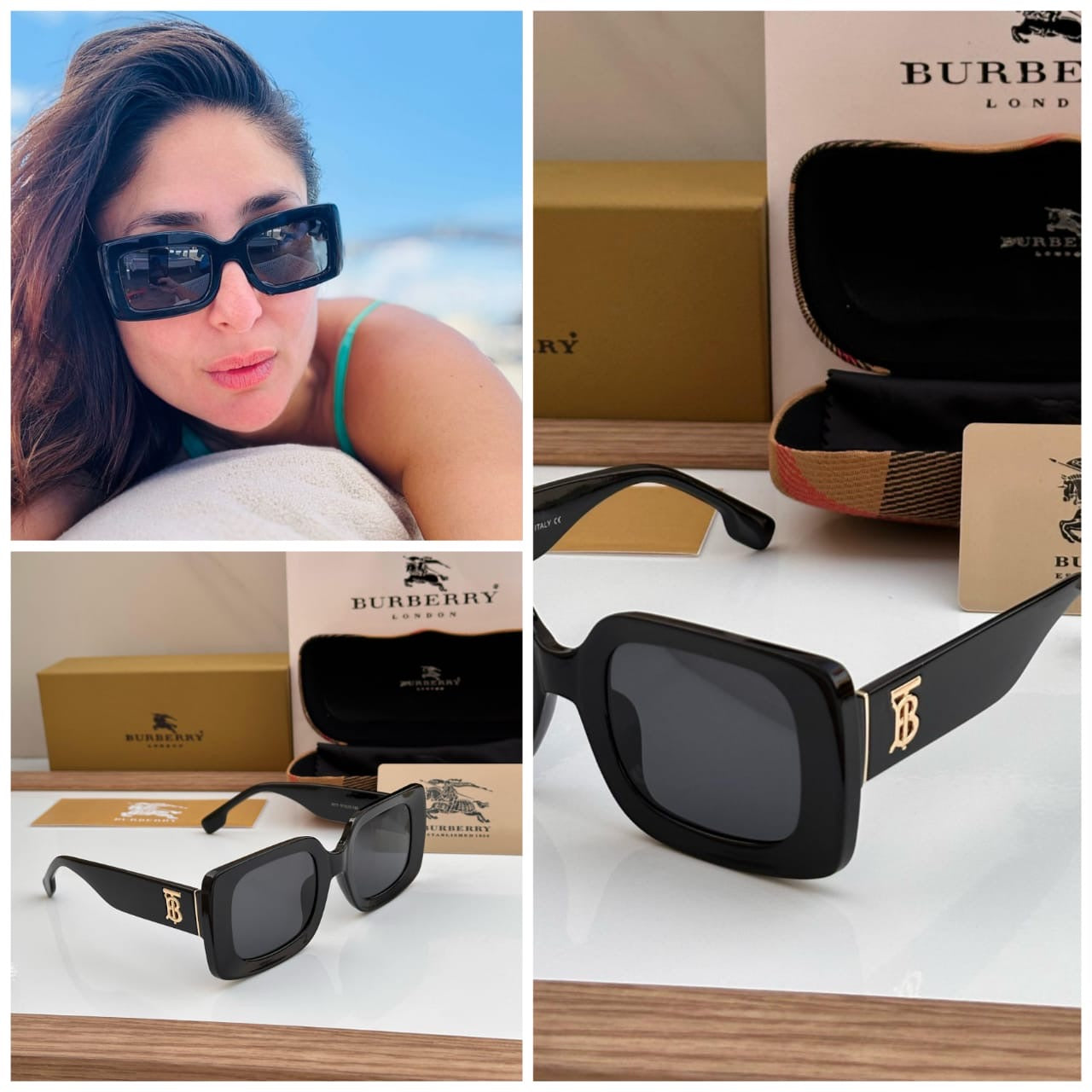Burberry Unisex Sunglasses
