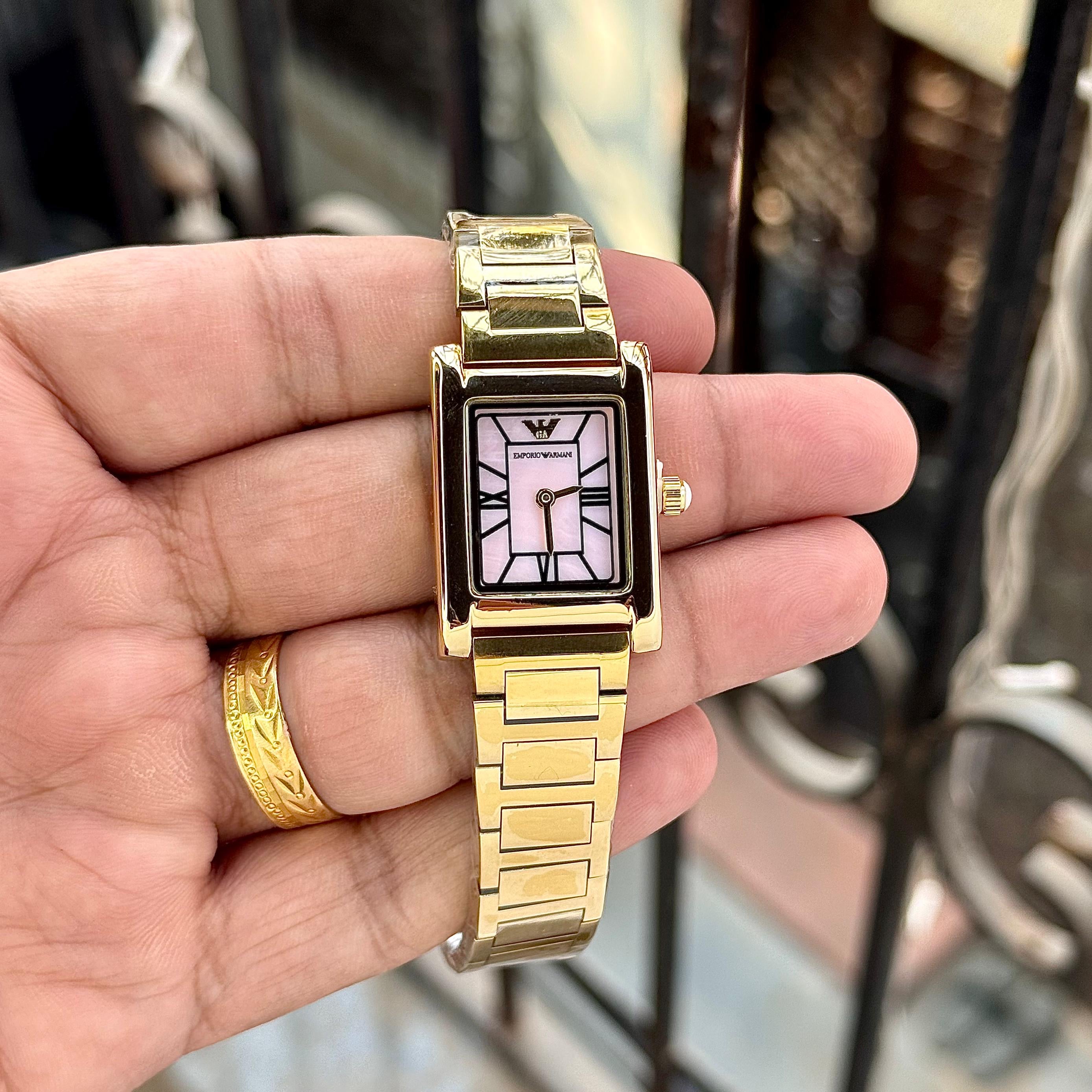 Emporio Armani Classic Rectangular