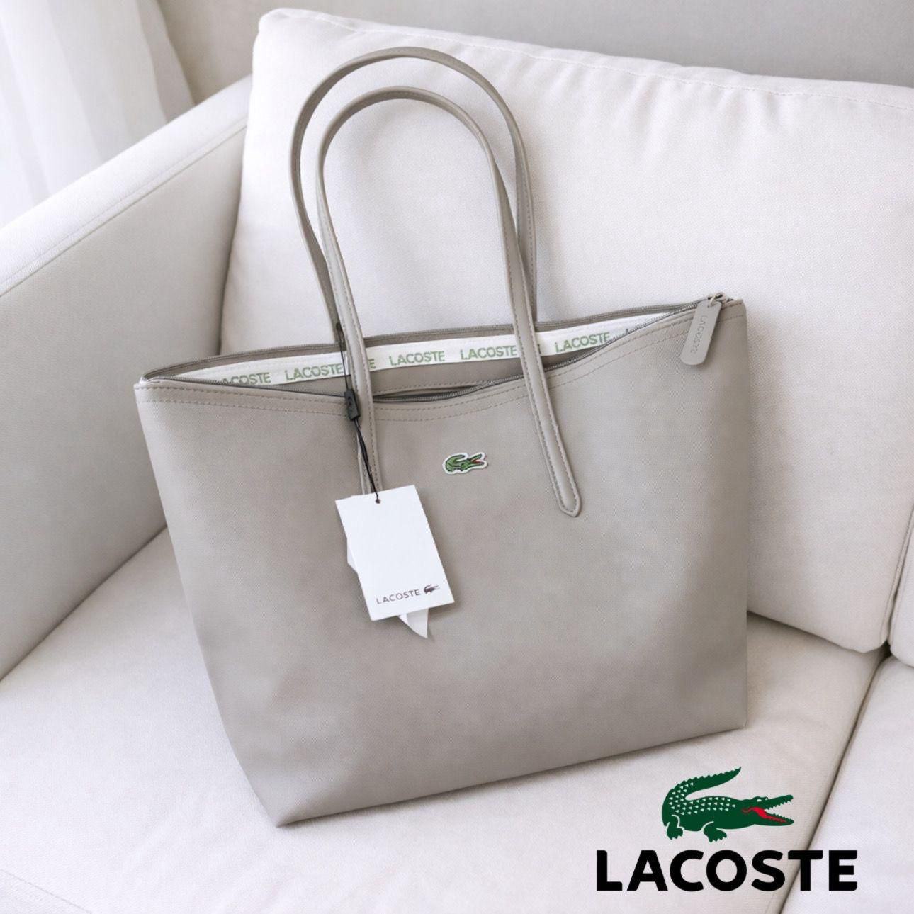 Lacoste Large Zip Tote Bag