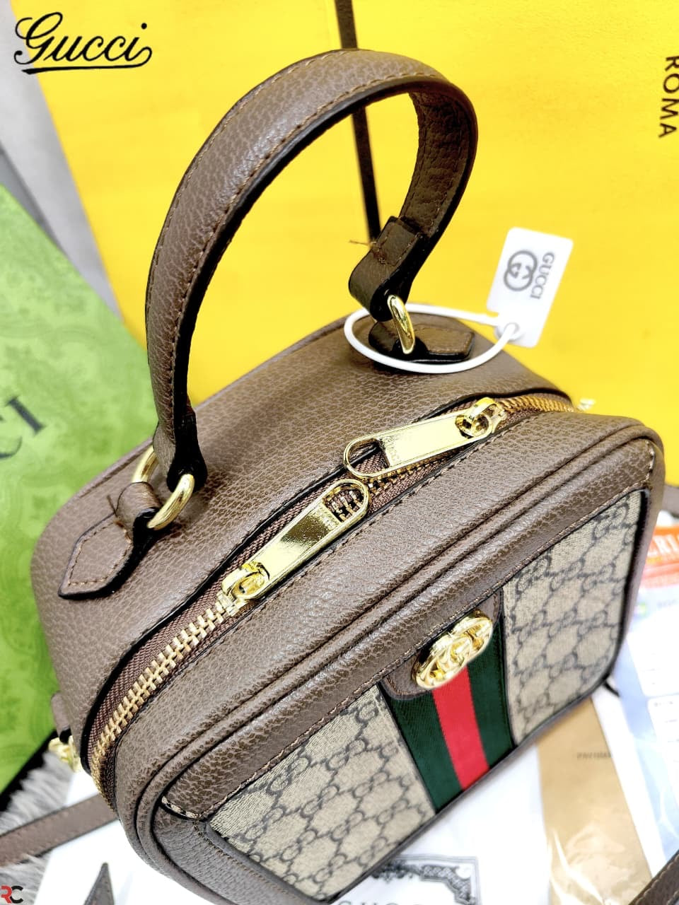 Gucci Ophidia Mini Top Handle Bag