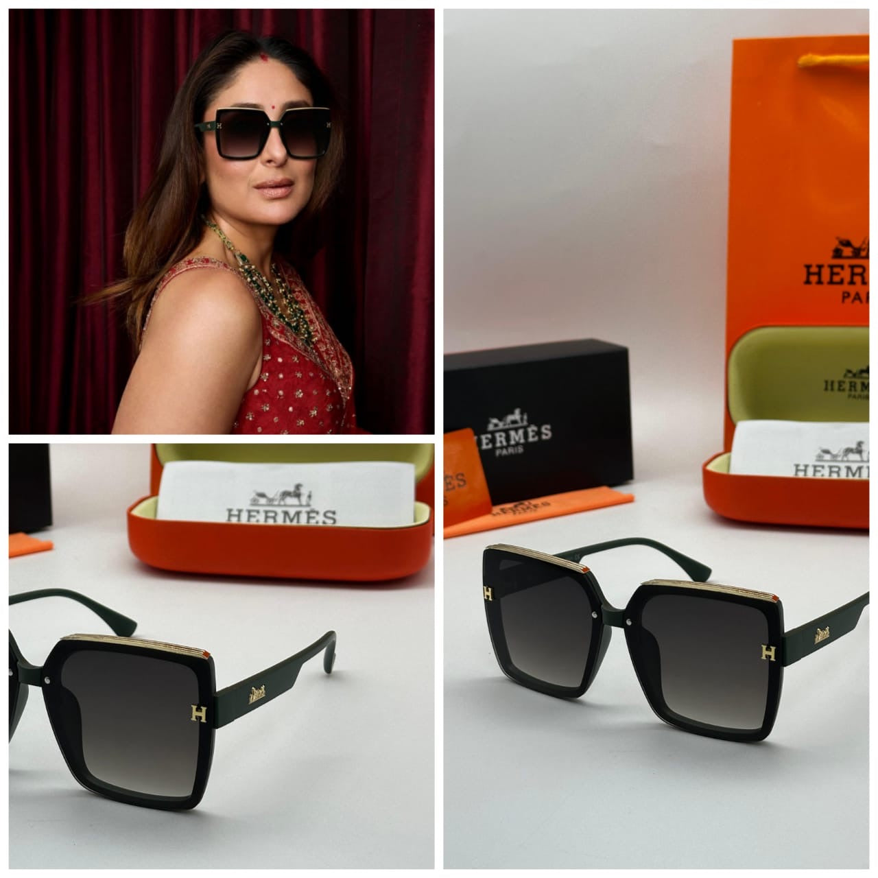 Hermes Unisex Sunglasses