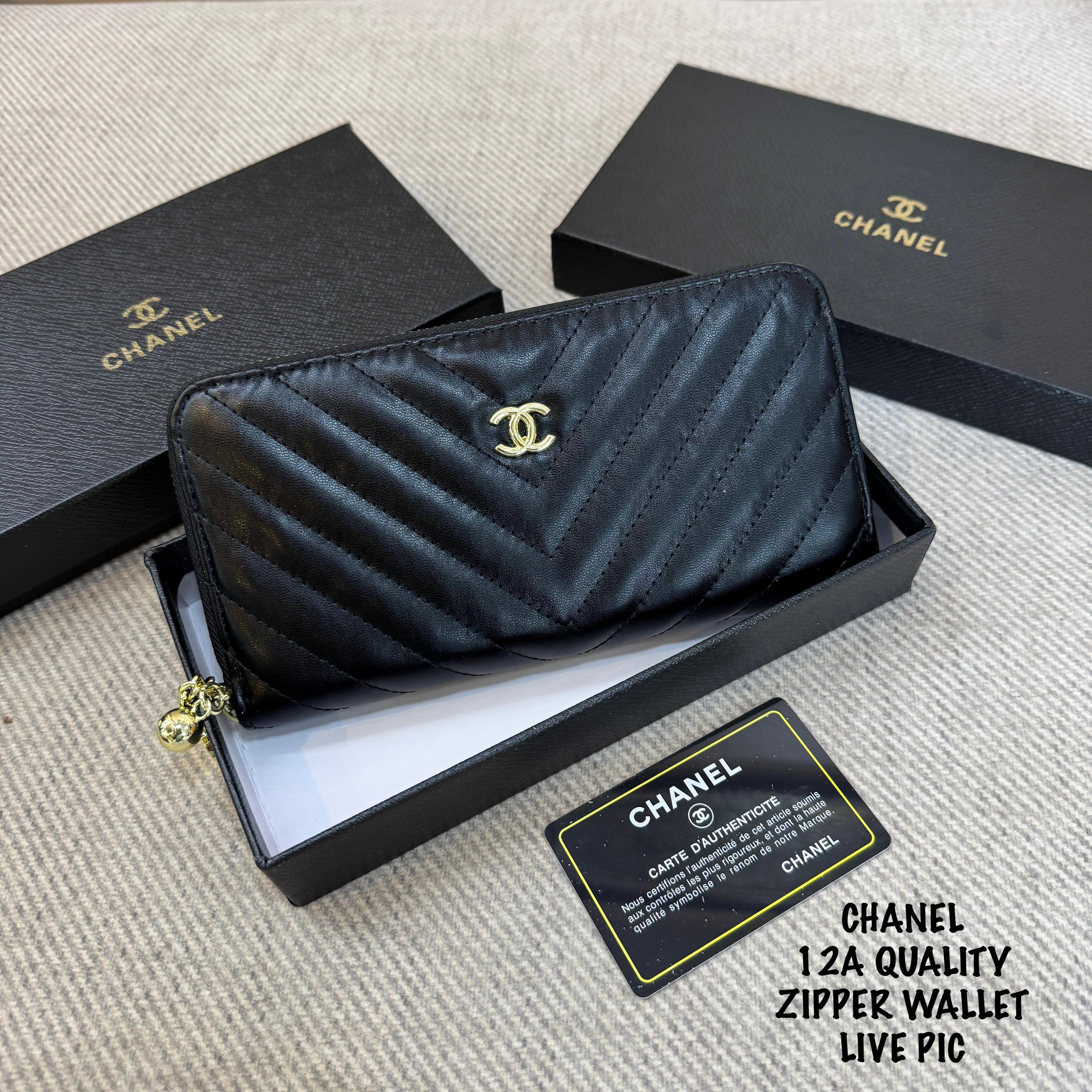 Chanel Zipper Wallet