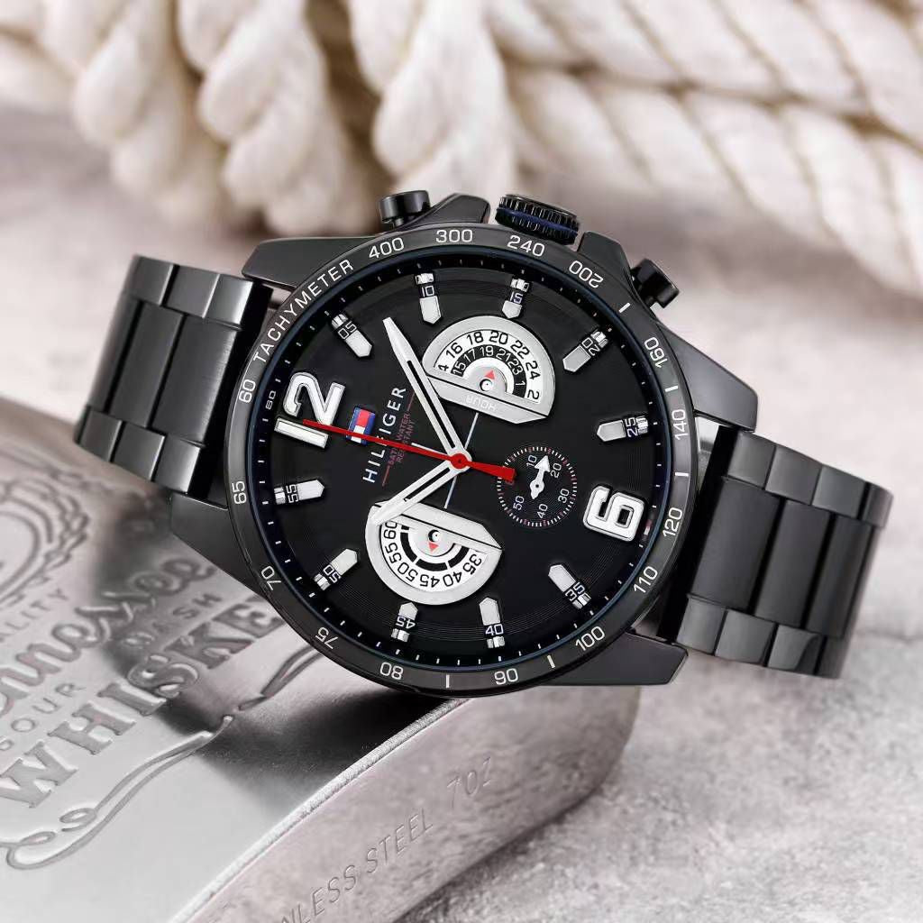Tommy Hilfiger Tradition Sliver Black PVD Series