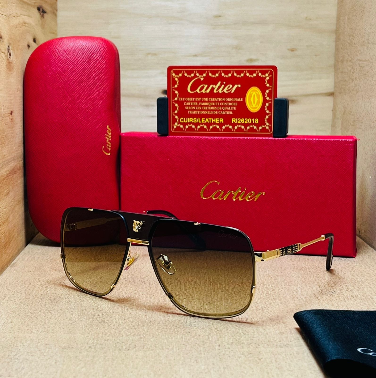 Cartier Unisex Sunglasses