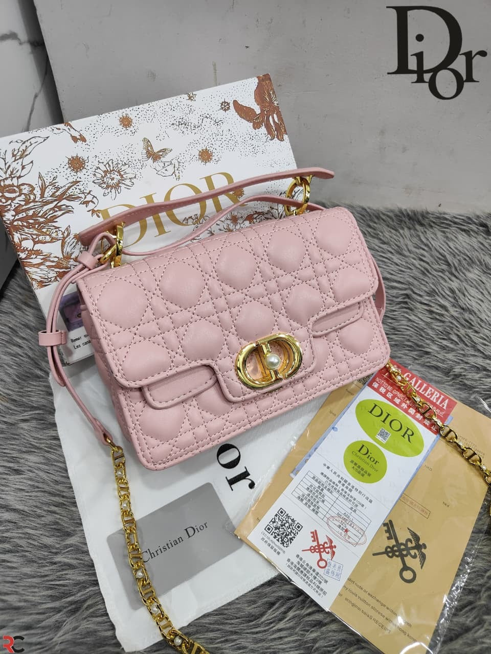 Dior Jolie Small Top Handle Bag