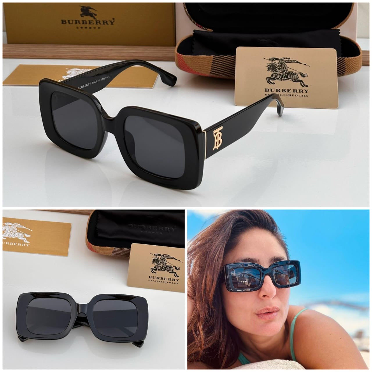 Burberry Unisex Sunglasses
