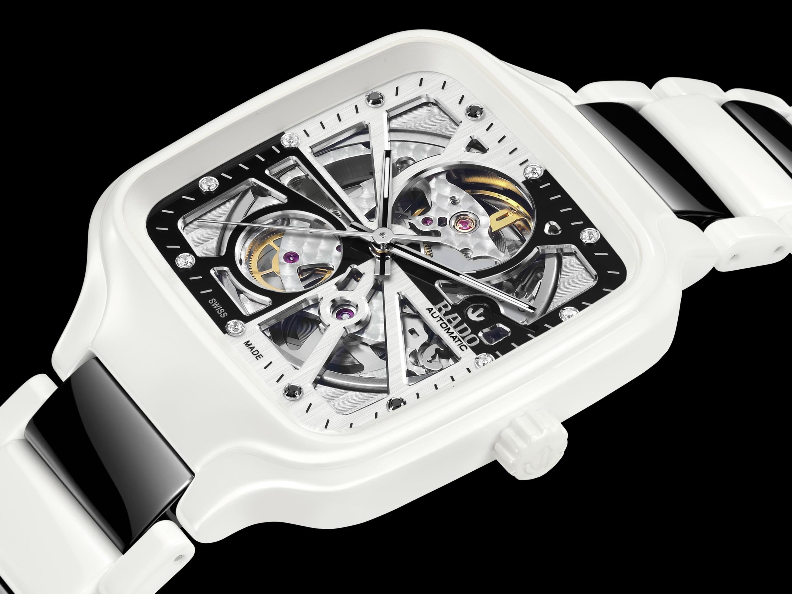 Rado True Square Automatic Open Heart Diamonds Edition