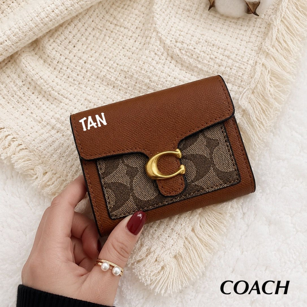 Coach Trifold Mini Wallet
