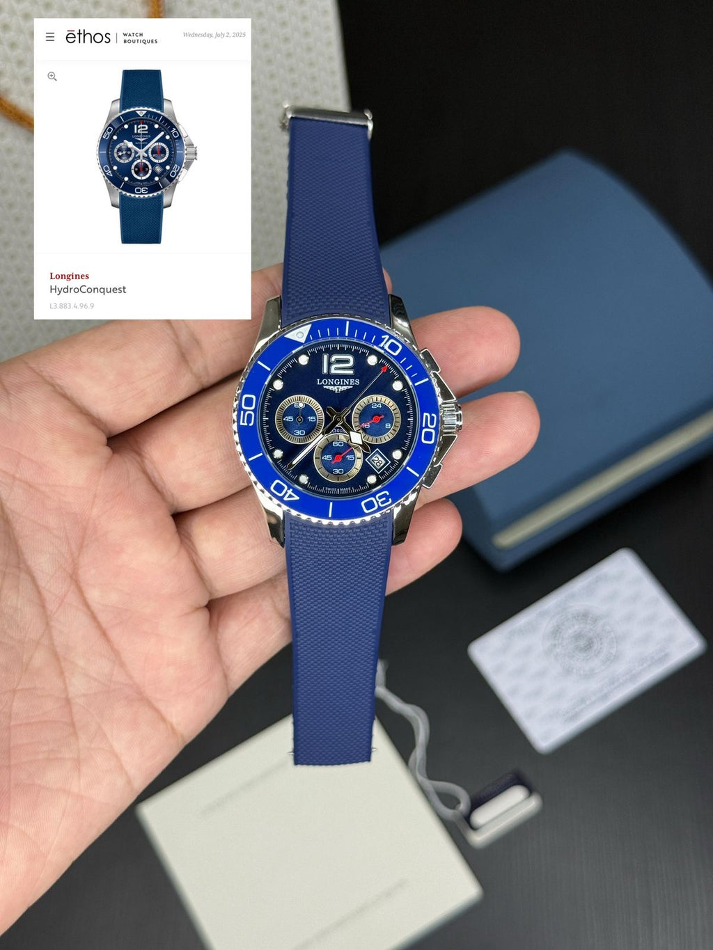 Longines HydroConquest Chronograph