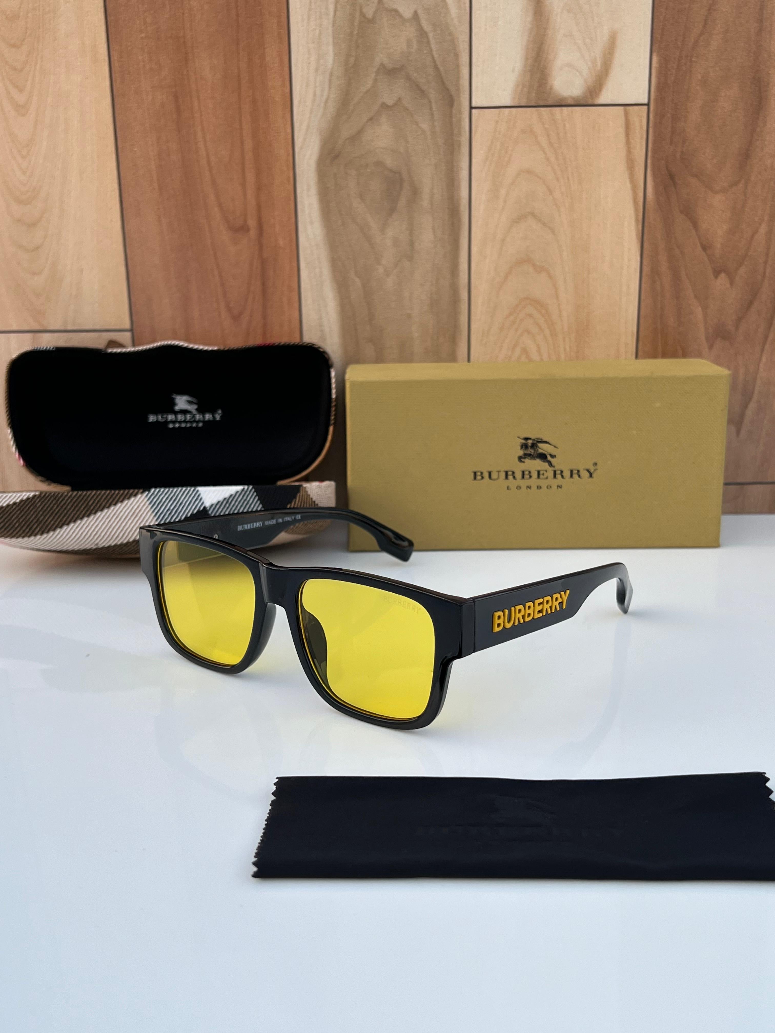 Burberry Yellow Sunglasses