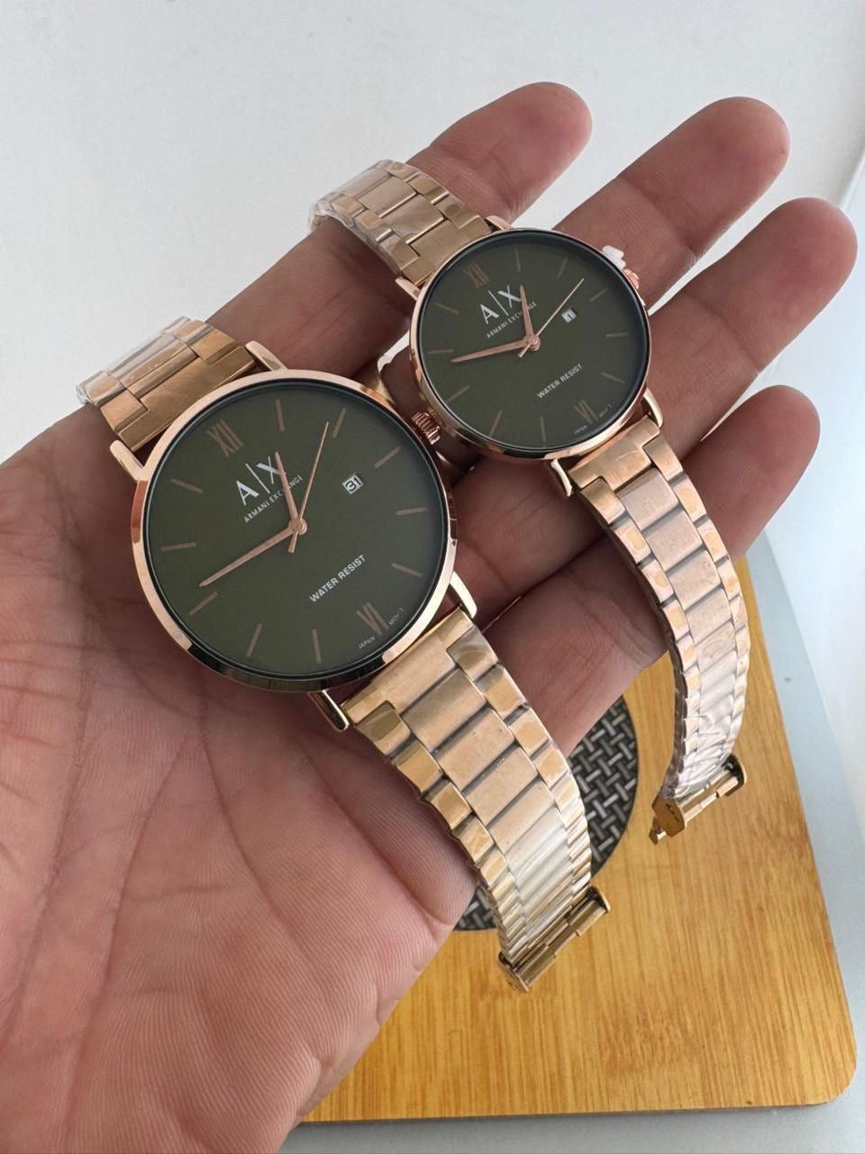 Armani Exchange Couple Watch