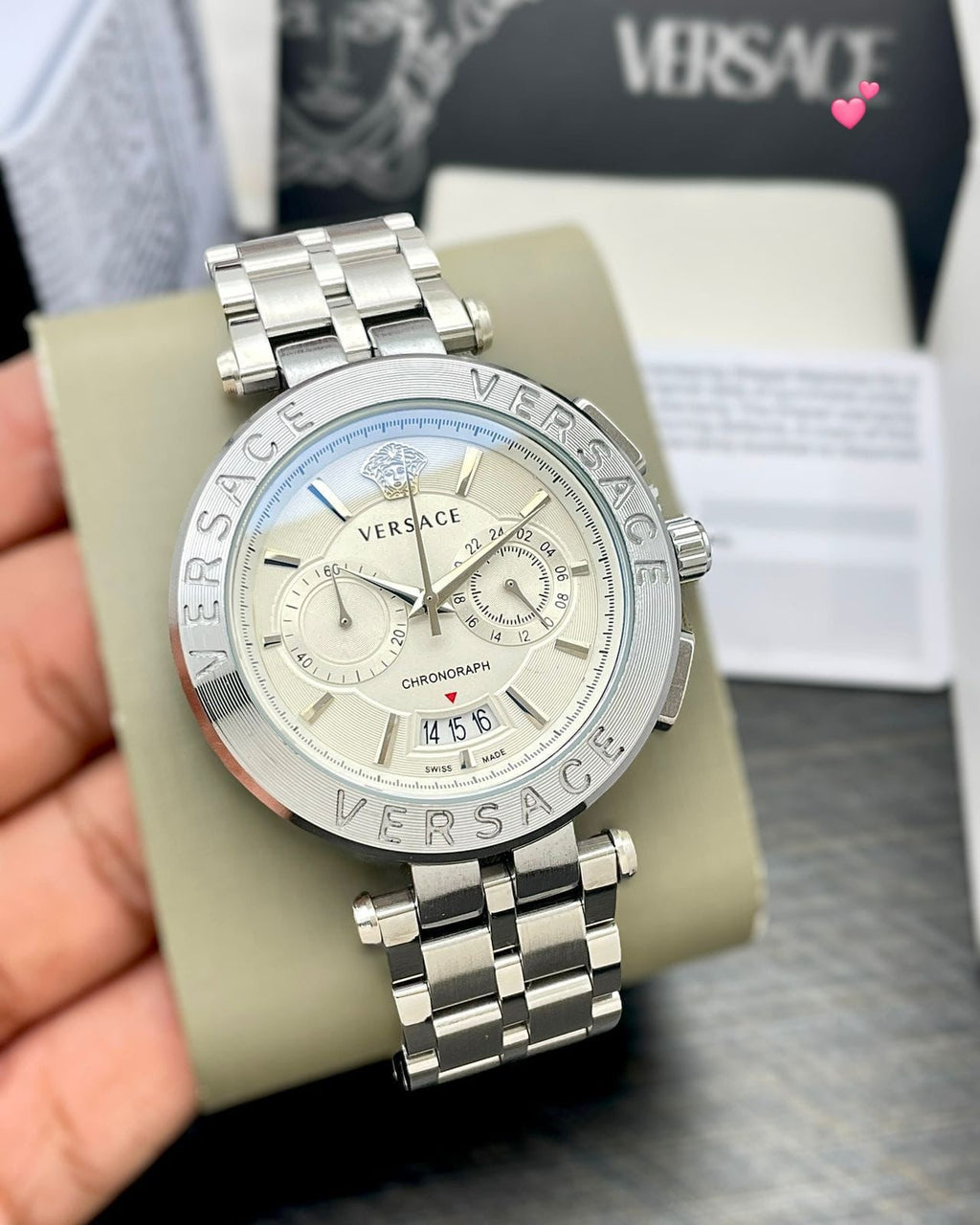 Versace Greca Chronograph