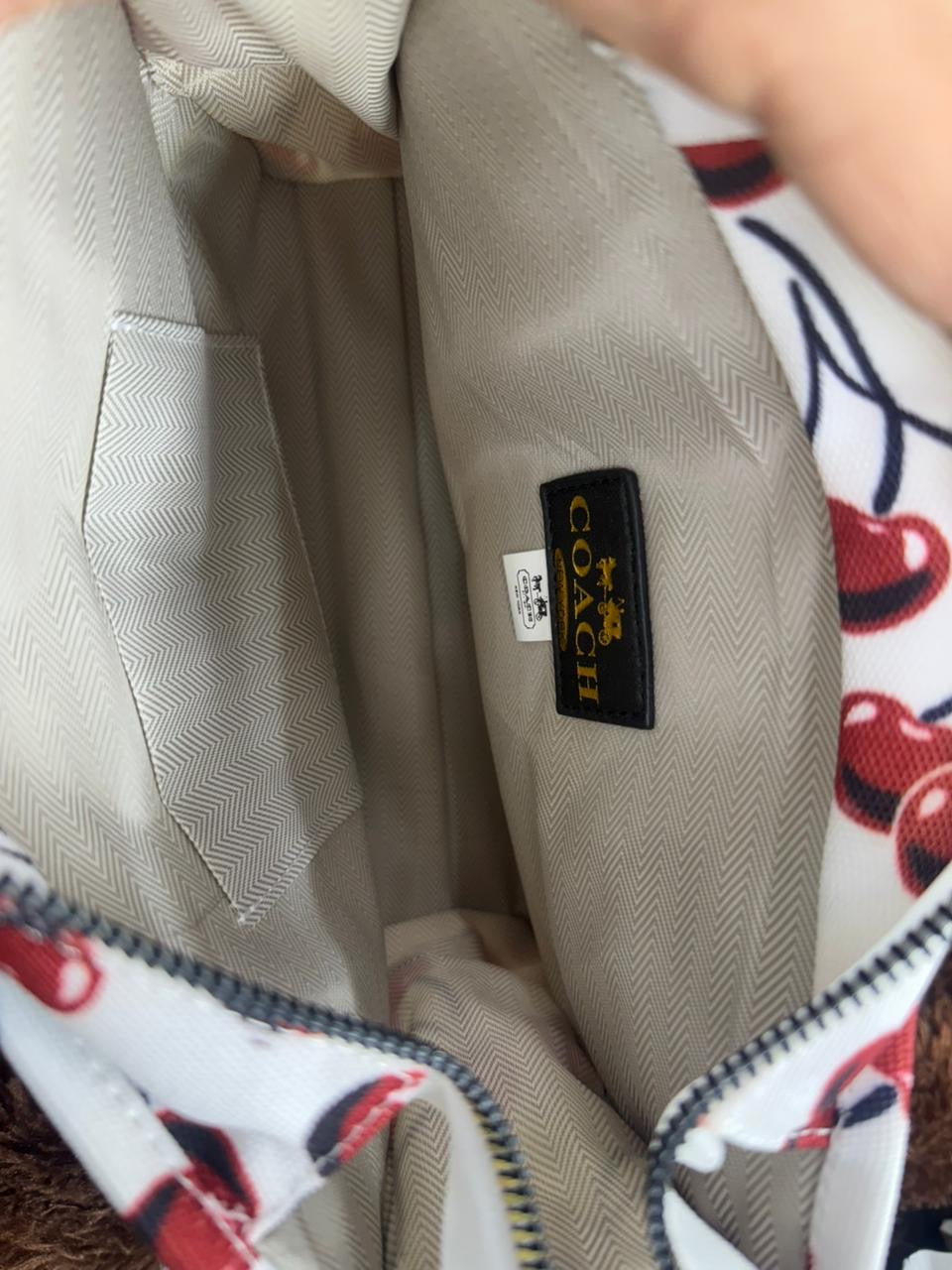 Coach Furry Mini Tote Bag