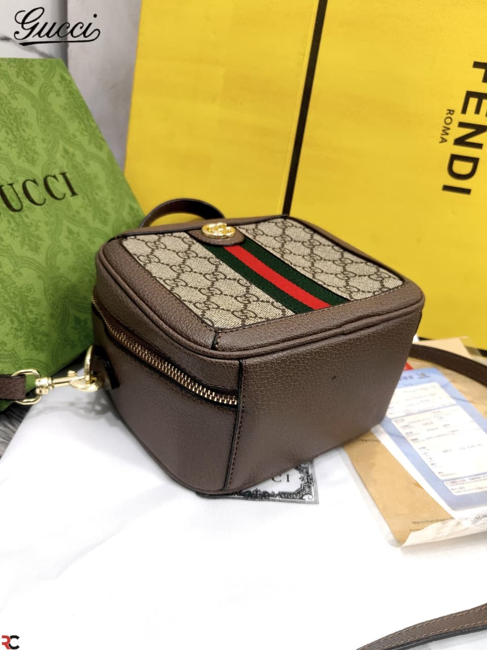 Gucci Ophidia Mini Top Handle Bag
