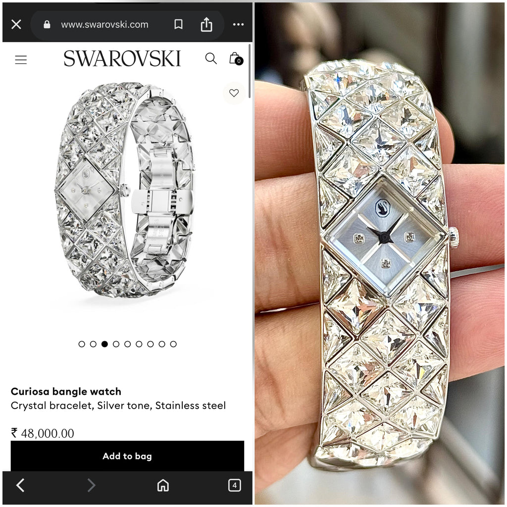 Swarovski Curiosa Crystal Bangle Series