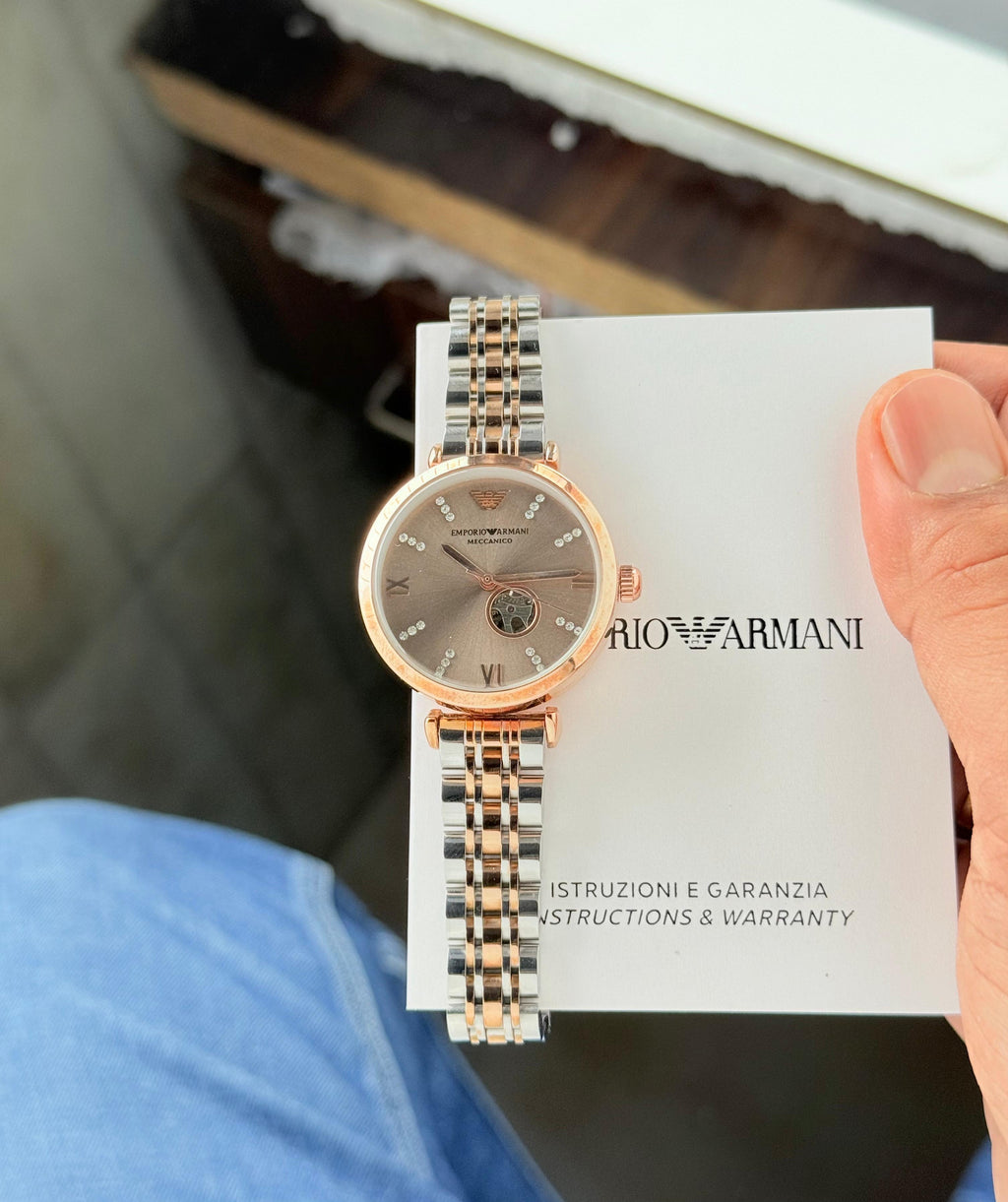 Emporio Armani Gianni T-Bar