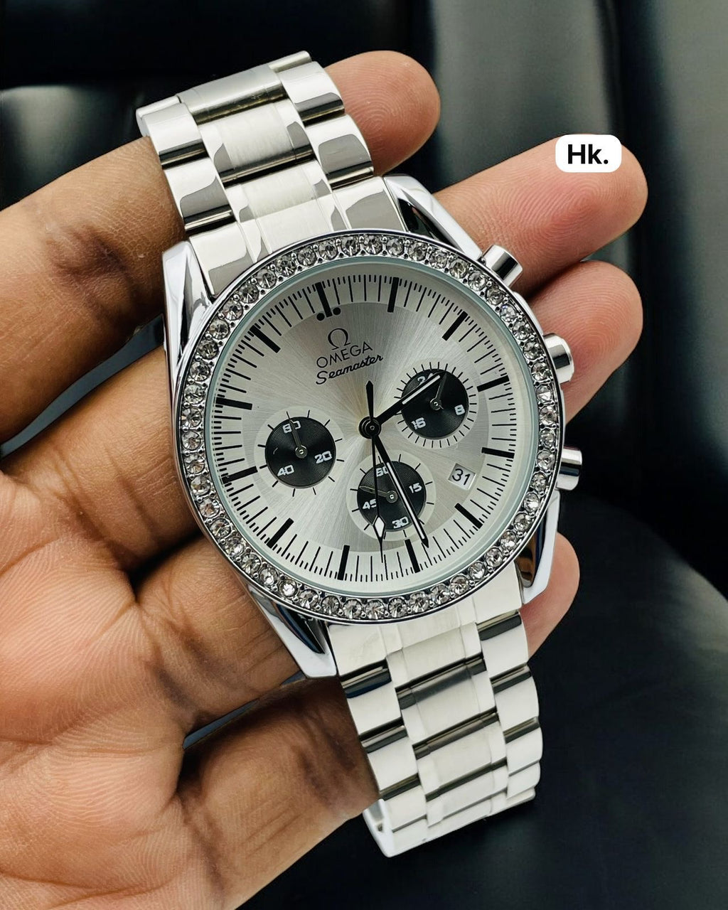 Omega Diamond Bezel