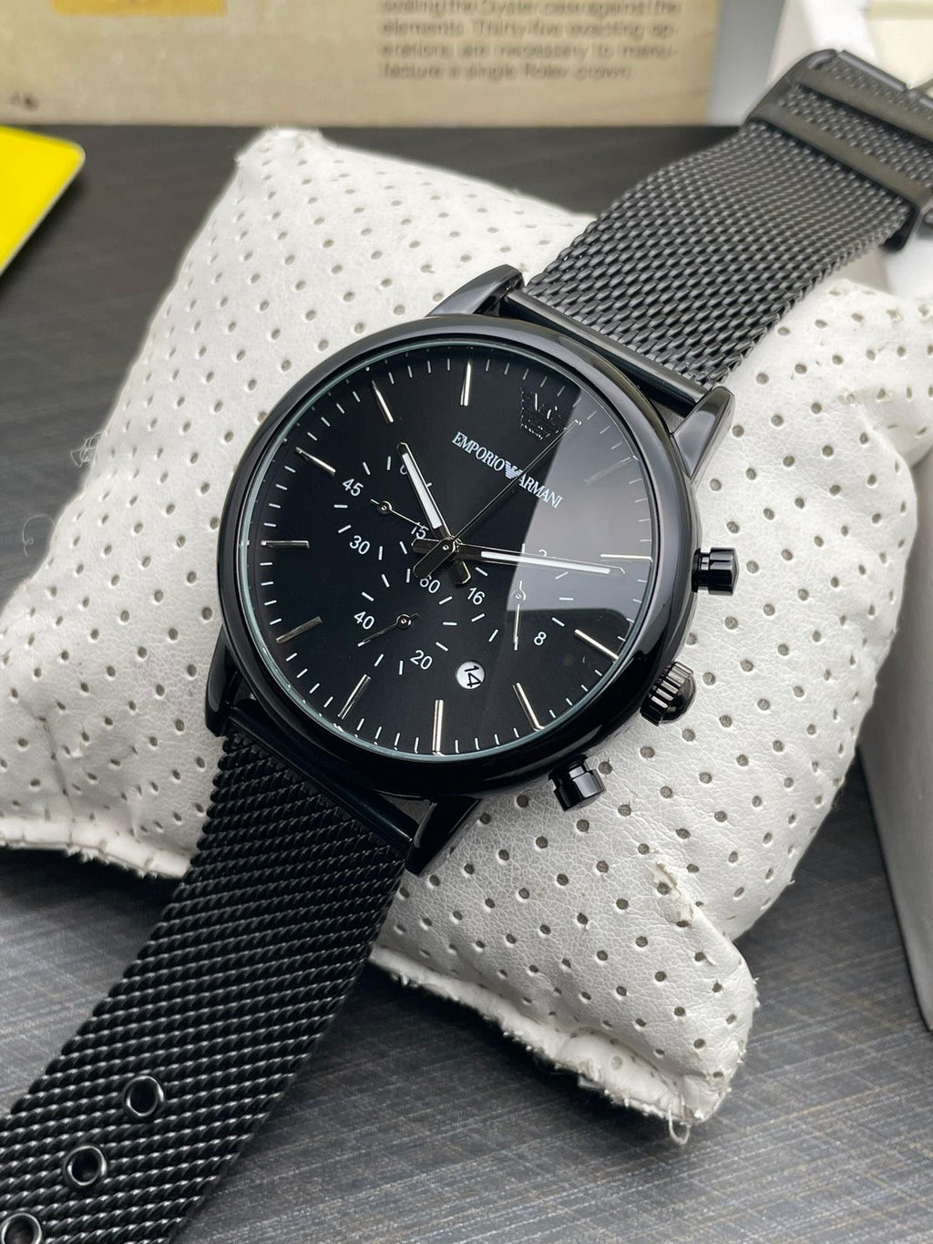 Emporio Armani Silver Luigi Collection