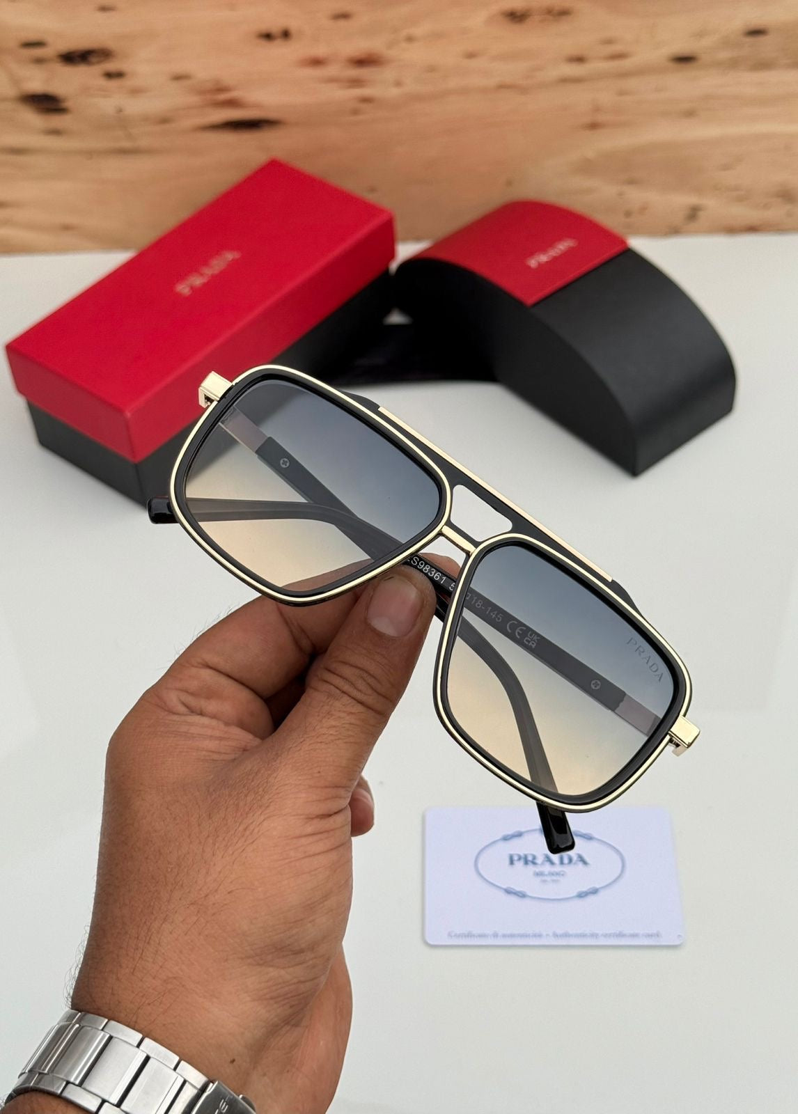 Prada Unisex Sunglasses