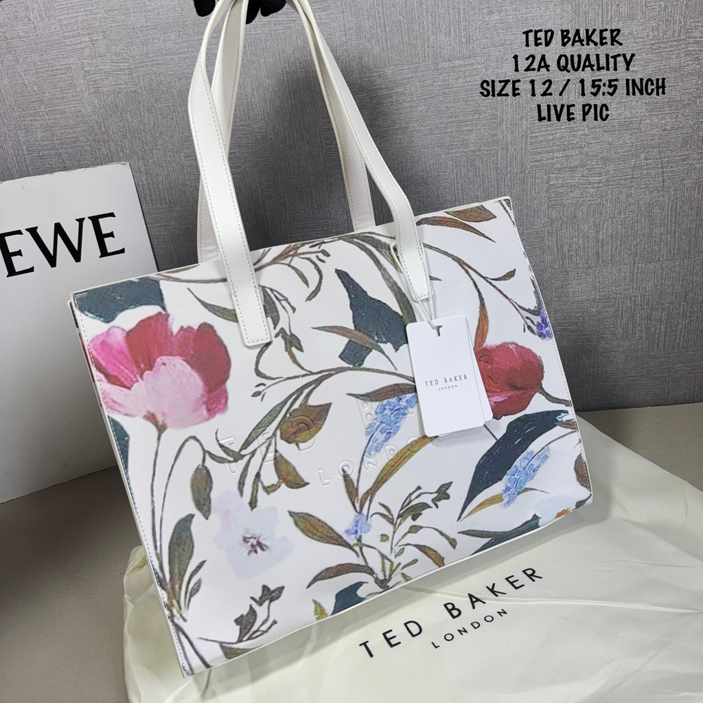 Ted Baker Floral Print Tote Bag
