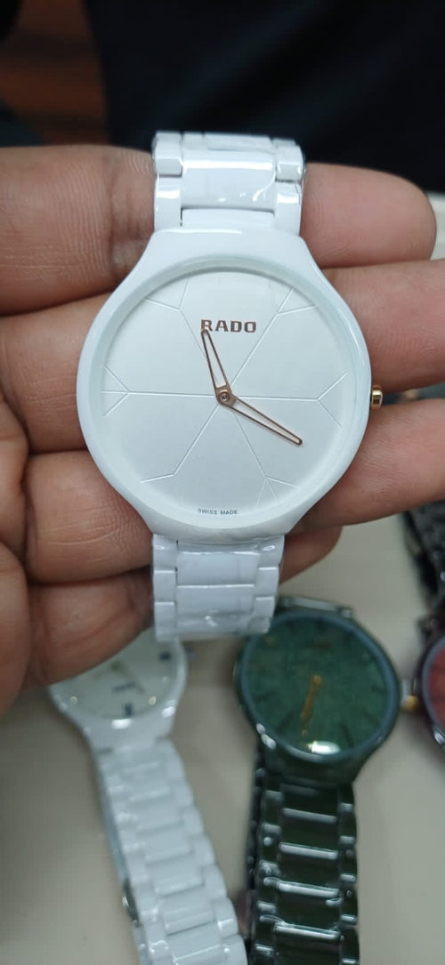 Rado true Round thinline White Ceramic