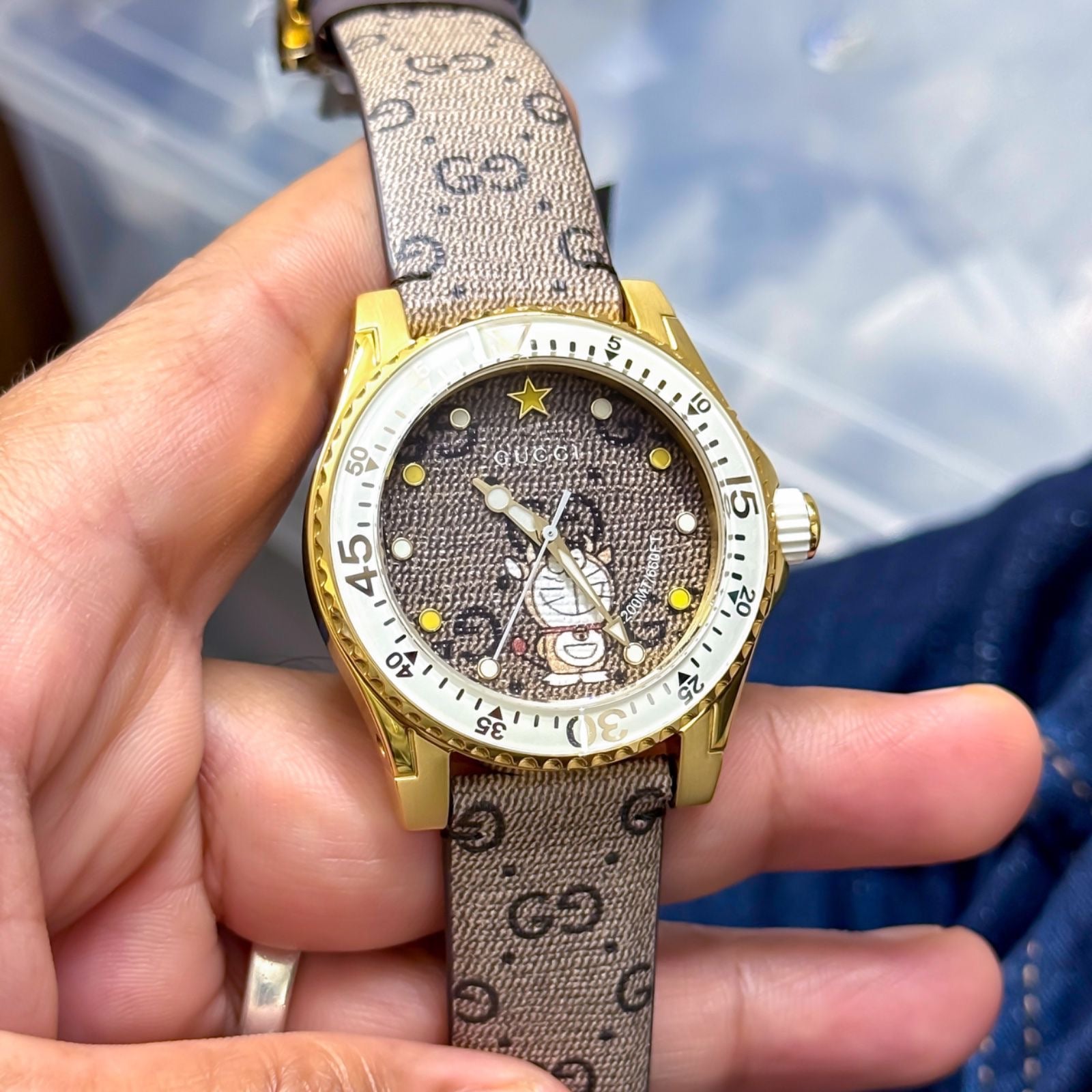 Gucci Dive Doraemon