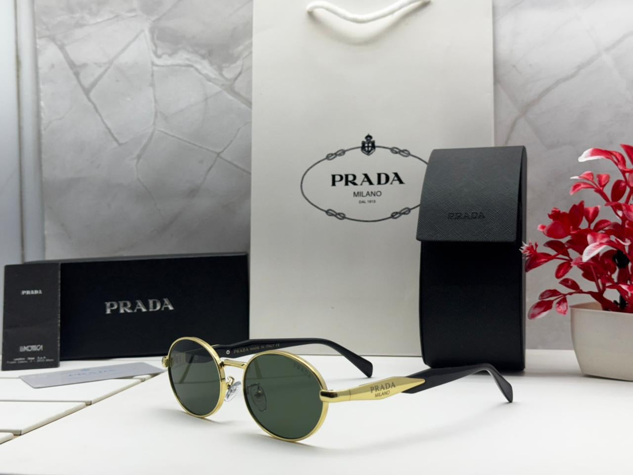 Prada Unisex Sunglasses