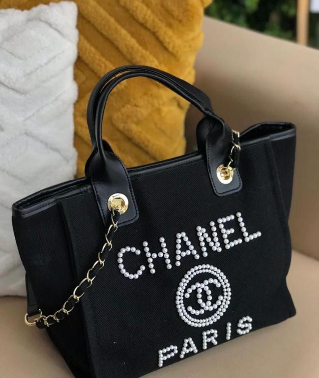 Chanel Deauville Large Size Tote Bag