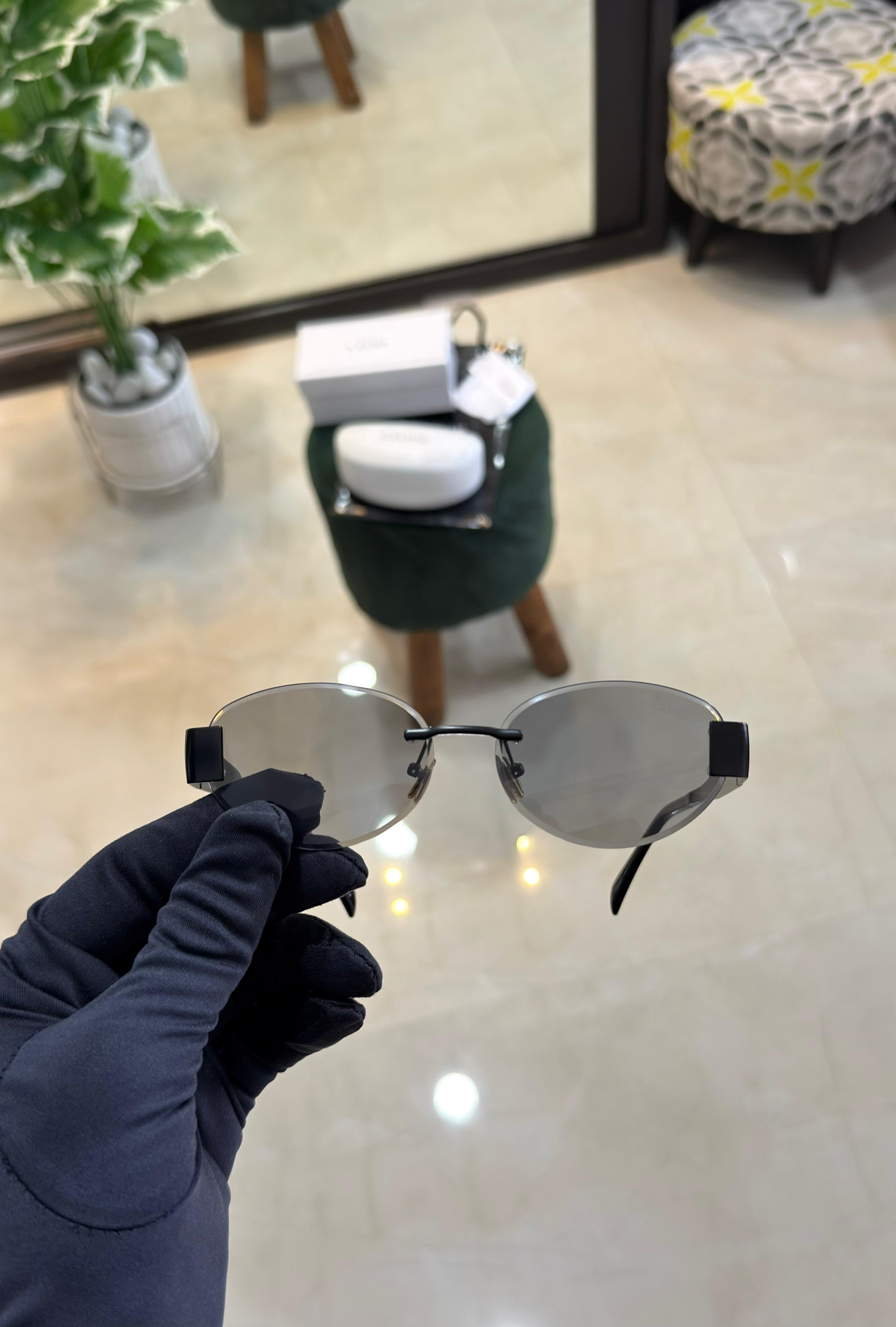 Celine Rimless Sunglasses