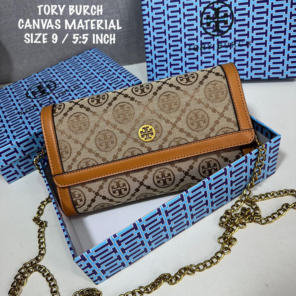 Tory Burch Monogram Jacquard Crossbody
