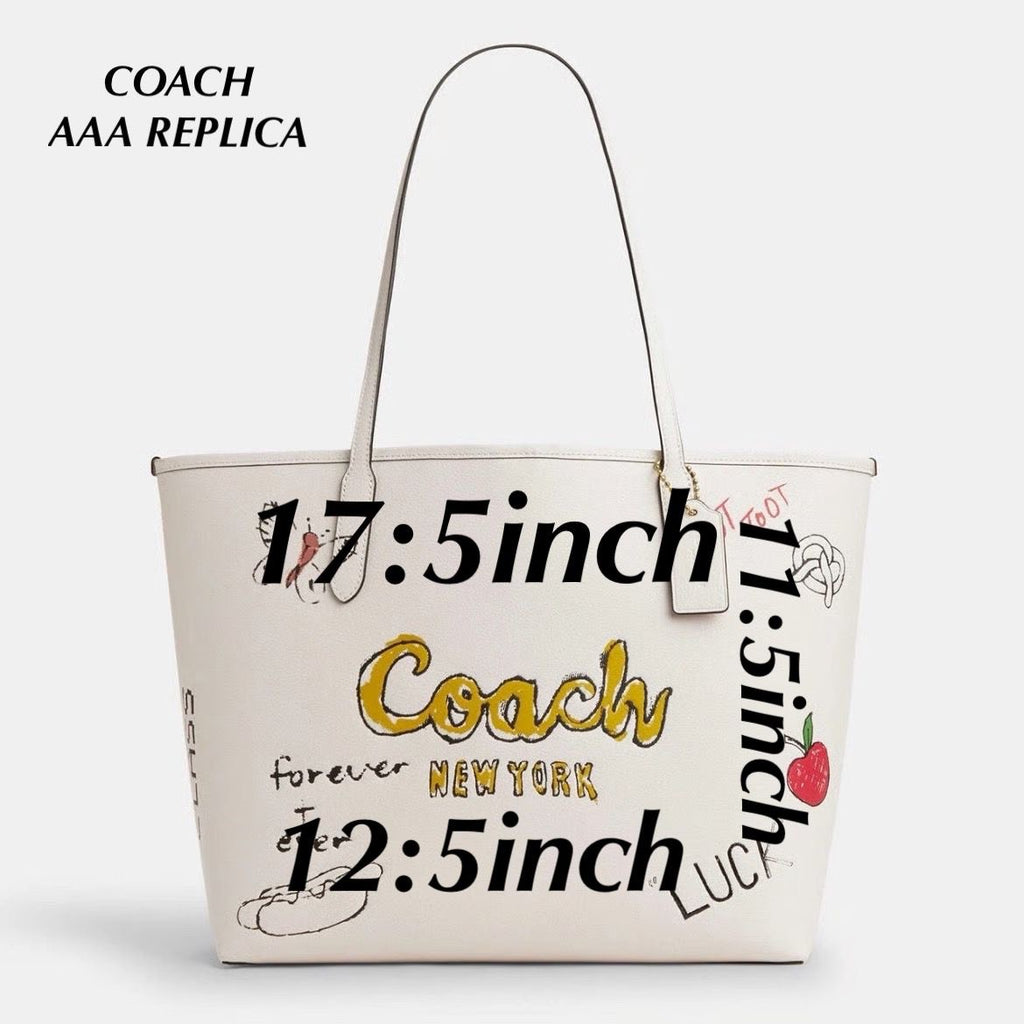 Coach Sketch Print Tote Bag