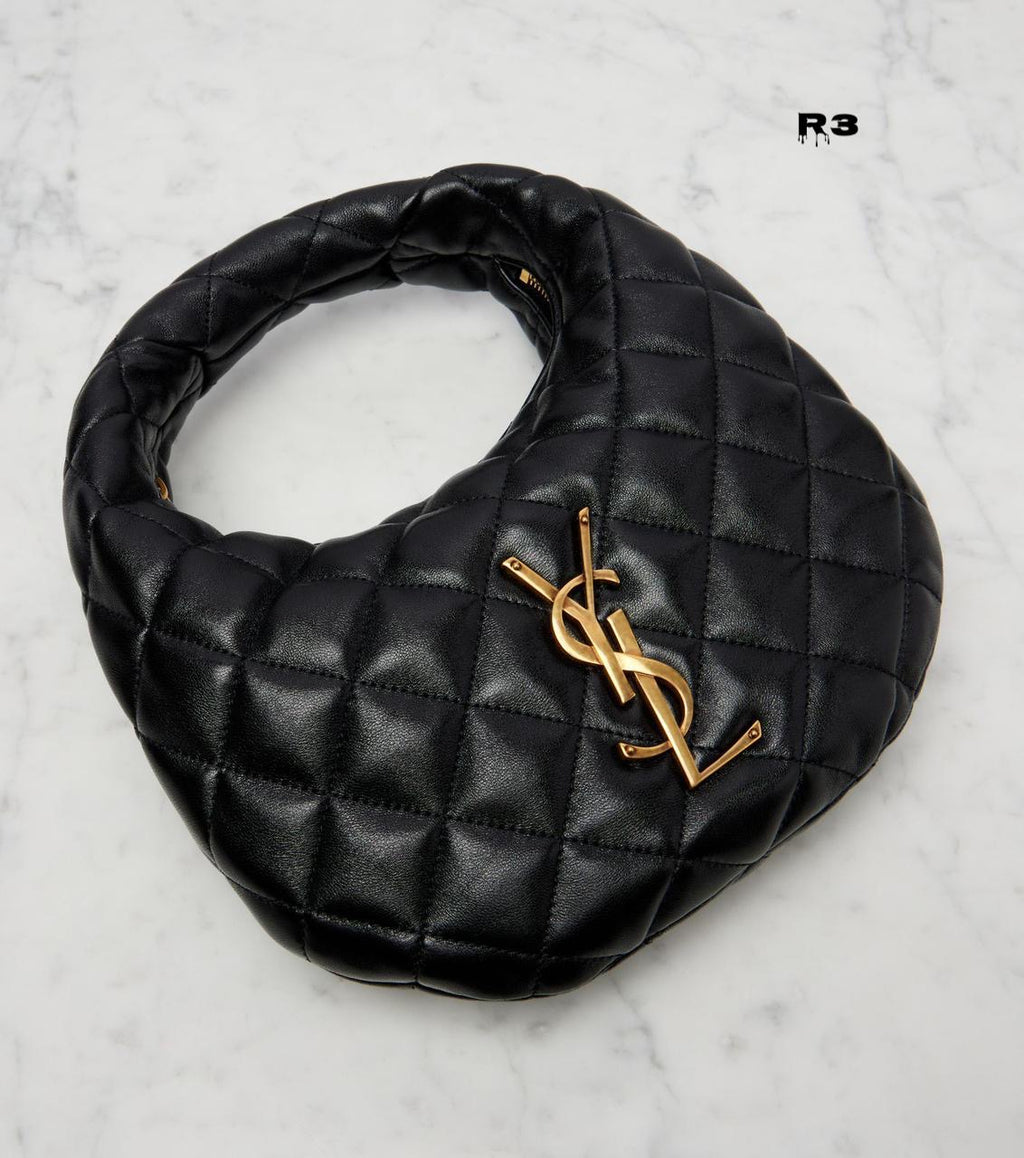 Ysl Icarino Quilted Leather