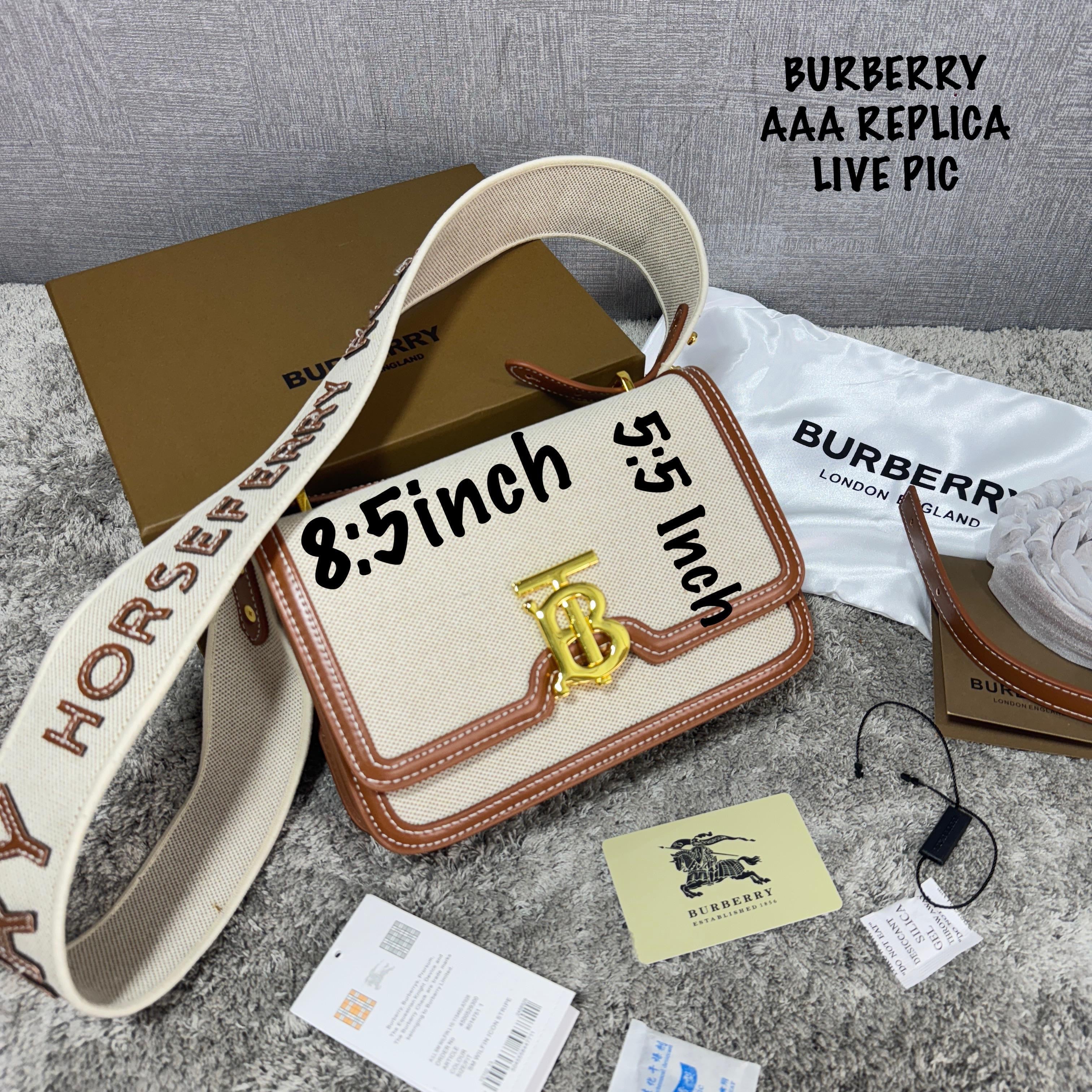 Burberry TB Logo-Plaque Crossbody Bag