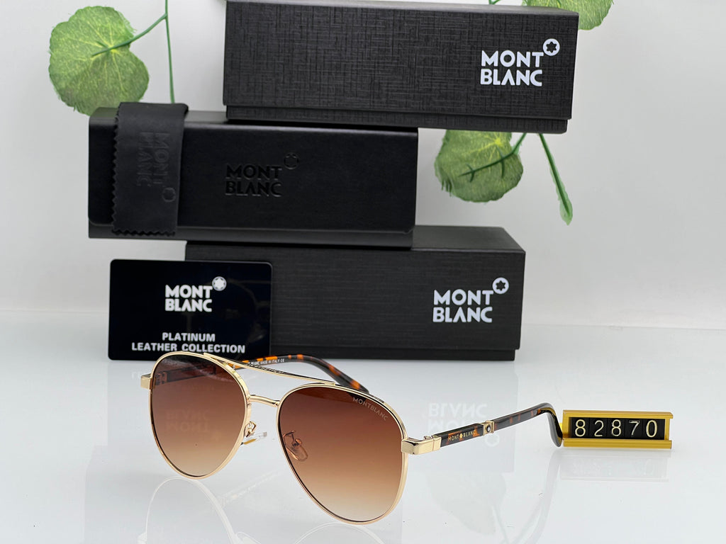 Mont Blanc Unisex Sunglasses