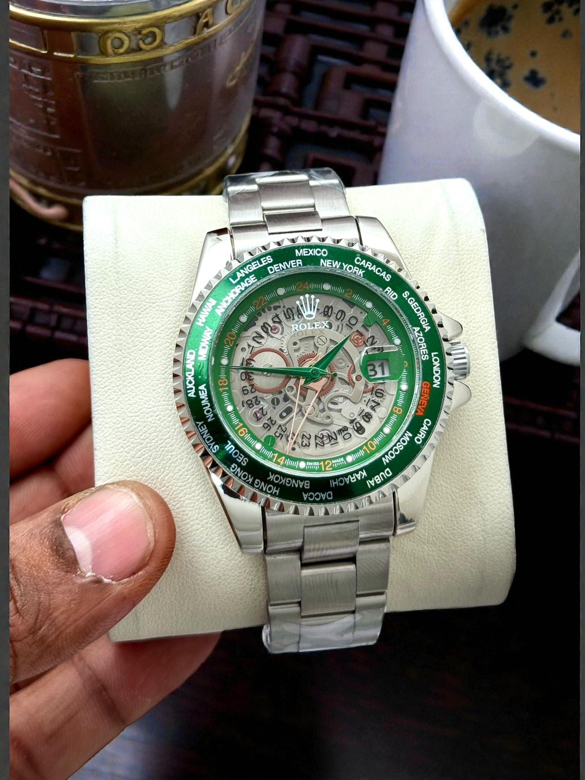 Rolex World Time Skeleton