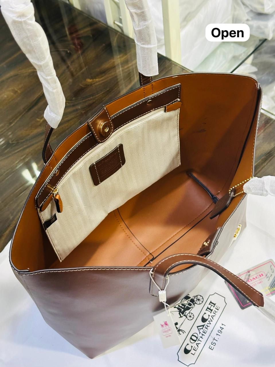 Coach North Tote Bag