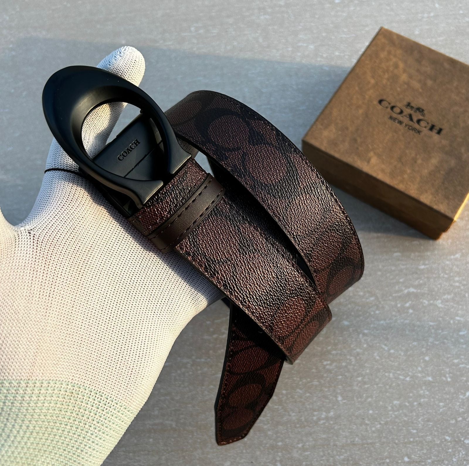 Coach Reversible Belt