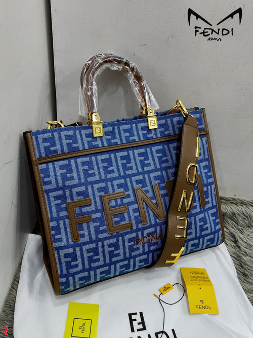 Fendi FF Large Sunshine Tote Bag