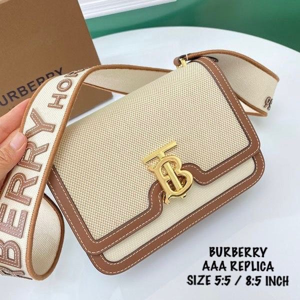 Burberry TB Logo-Plaque Crossbody Bag