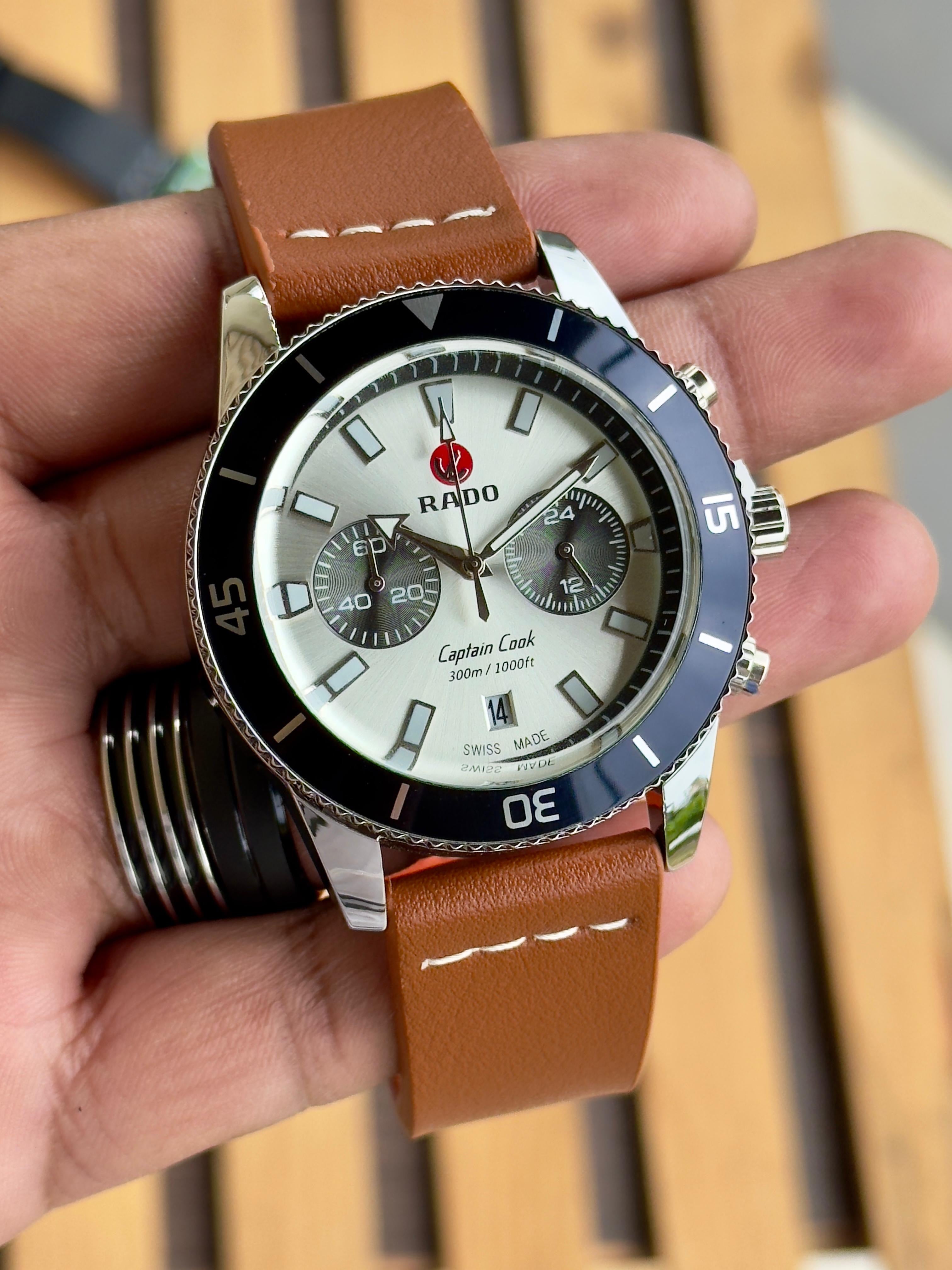 Rado Captain Cook Sunburst Dial