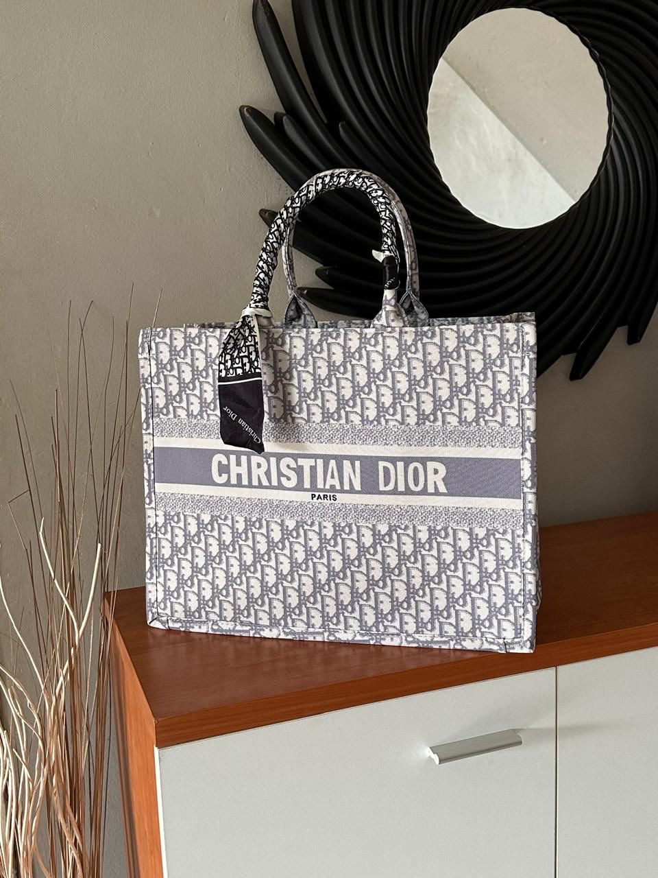 Christian Dior Book Tote Bag